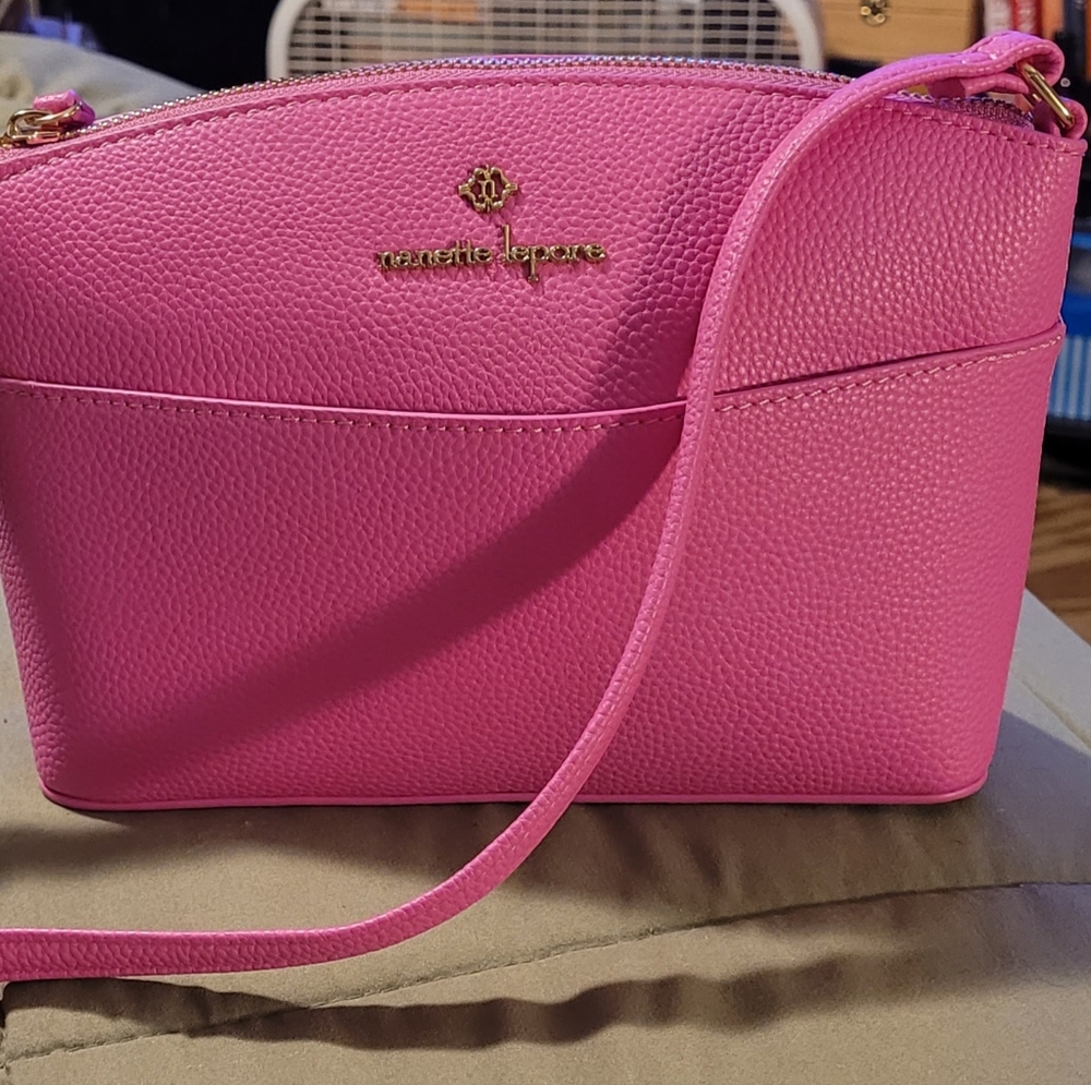 Nanette Lepore Pink Crossbody Bag